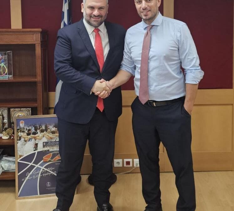Είχα τη χαρά και την τιμή, να συναντηθώ με τον Υφυπουργό Ψηφιακής Διακυβέρνησης και φίλο Κωνσταντίνο Κυρανάκη.