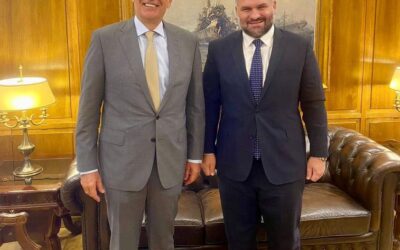 Πριν λίγες ημέρες, είχα τη χαρά να επισκεφθώ τον Υπουργό Εθνικής Άμυνας, Νίκος Δένδιας και να συζητήσουμε κυρίως για θέματα που αφορούν την ασφάλεια της Πατρίδας μας.
